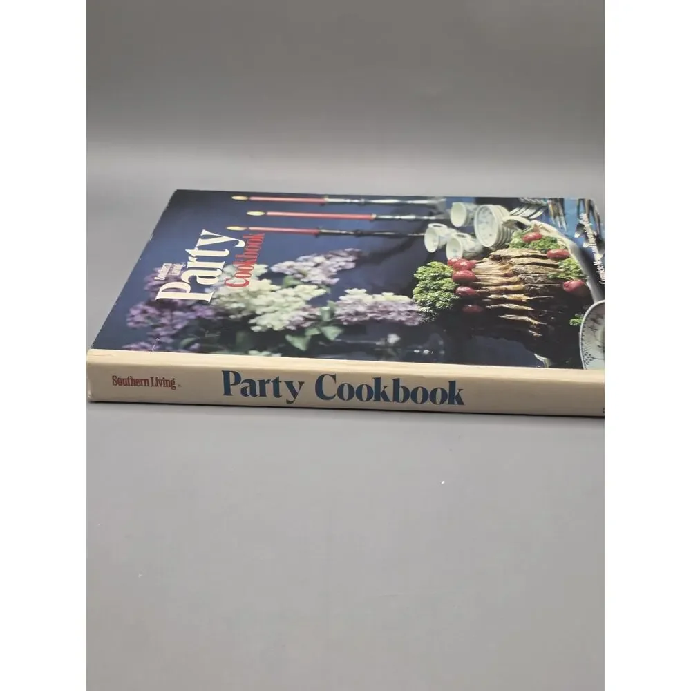 Vtg 1972 Southern Living Party Cookbook First Edition Retro Hosting Food Recipes